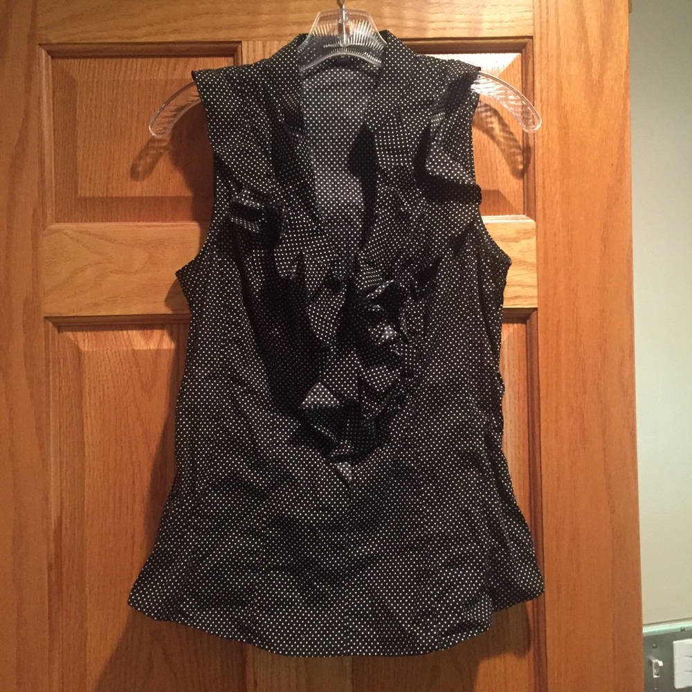 Express ruffle tank